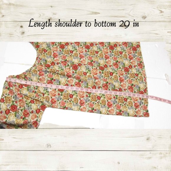 Handmade set of two womens tops size L short sleeve multiclor - Picture 11 of 13